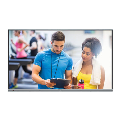 Tablero elegante 4K LCD Whiteboard interactivo de 86 pulgadas 20 puntos barato para la universidad
