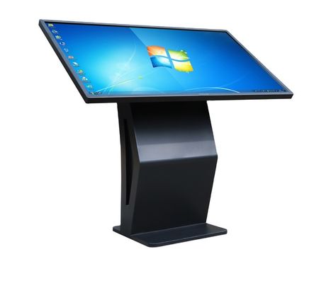Máquina horizontal de la pregunta del tacto interactiva todo en un quiosco infrarrojo de la pantalla táctil