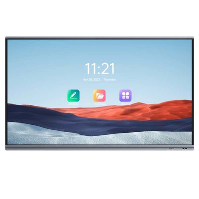 H11 86 pulgadas - pantalla multi interactiva del tablero elegante interactivo de gama alta de la pantalla plana