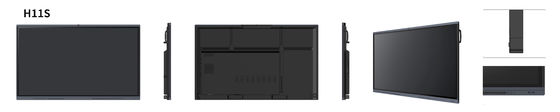 H11S 75&quot; 8G RAM Smart Teach Board 4K UHD Pantalla plana interactiva inteligente para escuelas