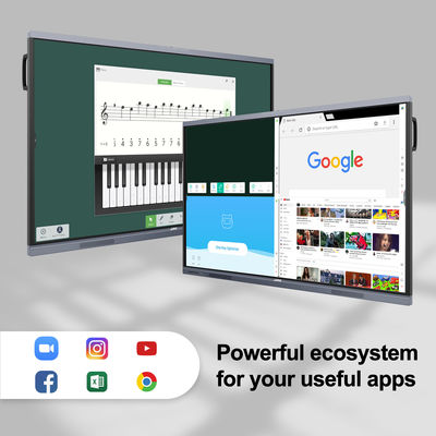 La pantalla plana interactiva de Android 11 20 puntos toca para la educación de la conferencia