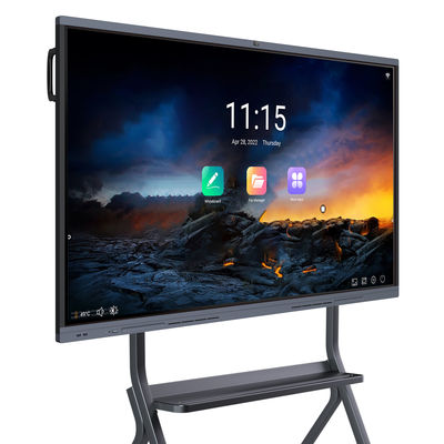 H11D pantalla plana interactiva elegante Digital Whiteboard de 65 pulgadas con 48 P.M. Camera