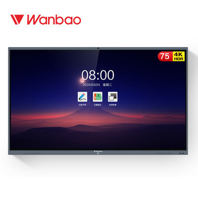 pantalla plana interactiva del tablero elegante de 55inch 65inch 75inch 86inch para la conferencia
