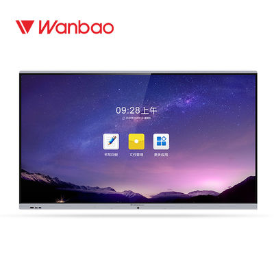 4K antideslumbrante UHD IR Whiteboard interactivo 65 pulgadas con el marco de aluminio
