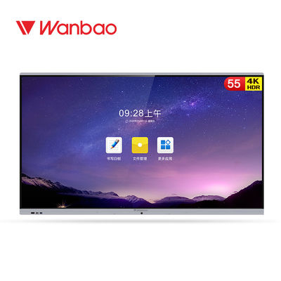 Monitor interactivo de la pantalla táctil, 65&quot; tablero elegante Whiteboard interactivo