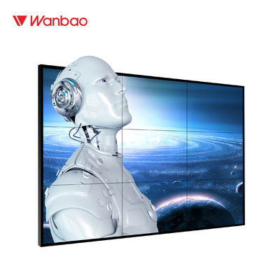 46 pared estrecha estupenda del bisel 6.3m m 3x3 LCD TV de la pantalla del LCD de la pulgada que empalma