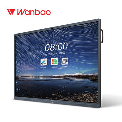 20 puntos tocan pulgadas frameless video de la red interactiva elegante de Whiteboard las 86