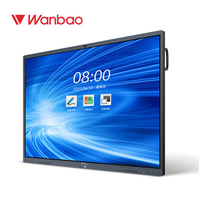 LCD infrarrojo Smart Whiteboard interactivo 4K 75 pulgadas
