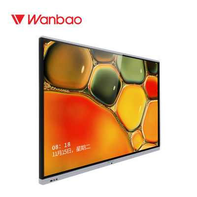 75&quot; tacto derecho todo interactivo elegante del piso del tablero del aula de Digitaces en una PC
