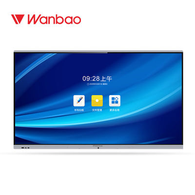 Pantalla plana interactiva inteligente LCD de la instalación fácil 20 puntos de la pantalla táctil
