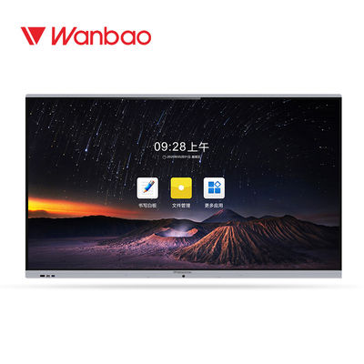 75&quot; tacto derecho todo interactivo elegante del piso del tablero del aula de Digitaces en una PC