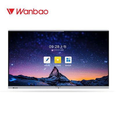 Dirección de la escuela Whiteboard interactivo elegante 75&quot; tacto Digital TV del LED 4K IR
