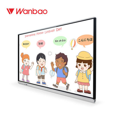 Todos en una enseñanza síncrona interactiva de la sala de clase de Whiteboard de la educación