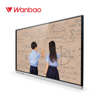 Marco interactivo de la aleación de aluminio de Whiteboard de la pantalla táctil de la educación de la sala de clase