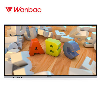 Todos en un LCD Whiteboard interactivo 86 tacto de enseñanza de la exhibición del uso 4K de la pulgada
