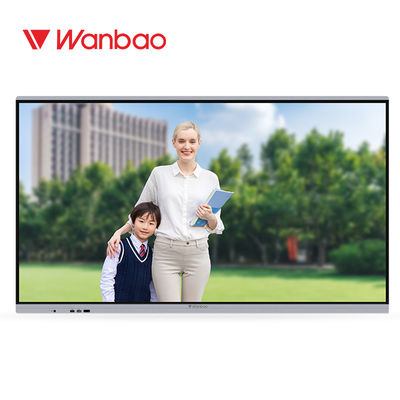 Niños de enseñanza del indicador ajustable interactivo de Whiteboard de la pantalla táctil de 65 pulgadas