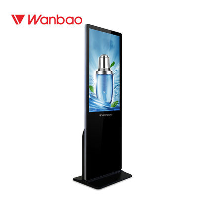 43 50 55 piso de 65 pulgadas que coloca la pantalla de vídeo del OEM Android del jugador de la publicidad del LCD