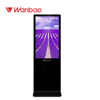 43 50 55 piso de 65 pulgadas que coloca la pantalla de vídeo del OEM Android del jugador de la publicidad del LCD