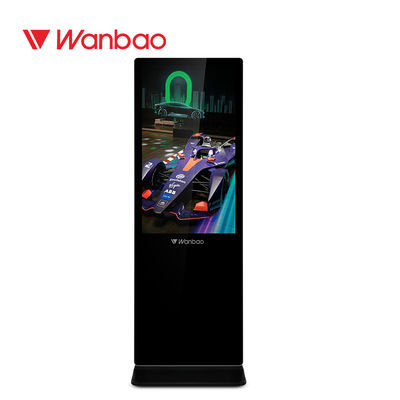 Piso que coloca la señalización interior de Digitaces, exhibiciones de la publicidad de la pantalla táctil del LED