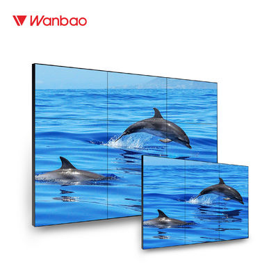 55&quot; HIZO la exhibición de pared video del Lcd con el bisel estrecho 5.3m m con retroiluminación LED