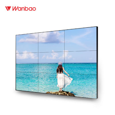 Publicidad de la pantalla de visualización partida de Dooh del usuario de la pantalla de Digitaces que empalma LCD