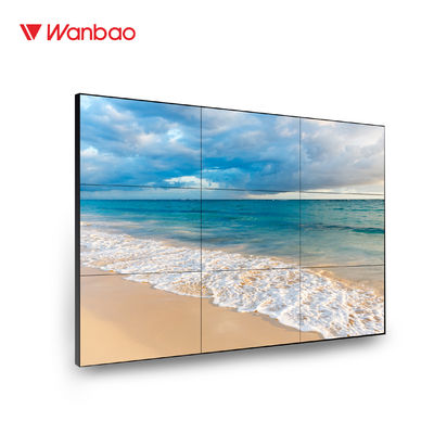 55&quot; HIZO la exhibición de pared video del Lcd con el bisel estrecho 5.3m m con retroiluminación LED