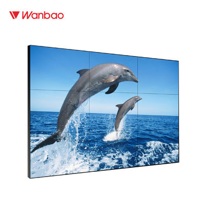 Pantalla que empalma interior 46&quot; del LCD exhibición de pared de la TV Lcd con brillo