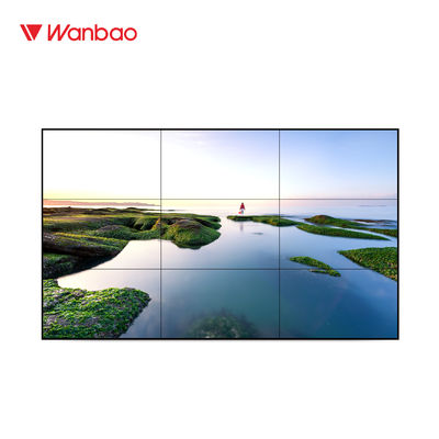 Pantalla que empalma interior 46&quot; del LCD exhibición de pared de la TV Lcd con brillo