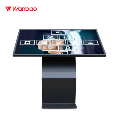 Quiosco interactivo de la pantalla táctil de la pantalla táctil de la máquina horizontal infrarroja de la pregunta