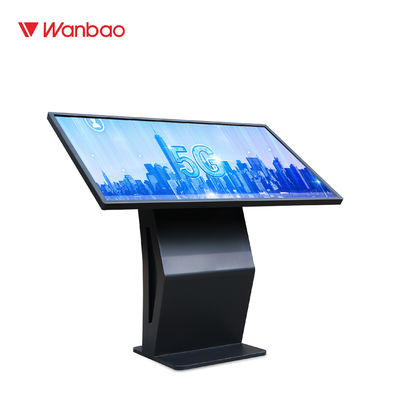 Quiosco horizontal modificado para requisitos particulares del servicio del uno mismo del LCD de la máquina de la pregunta de la pantalla táctil de Digitaces
