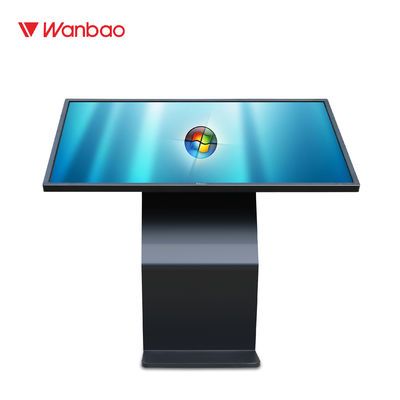 Sistema horizontal de Android de la exhibición del LCD de la máquina de la pregunta de la pantalla táctil del quiosco del restaurante