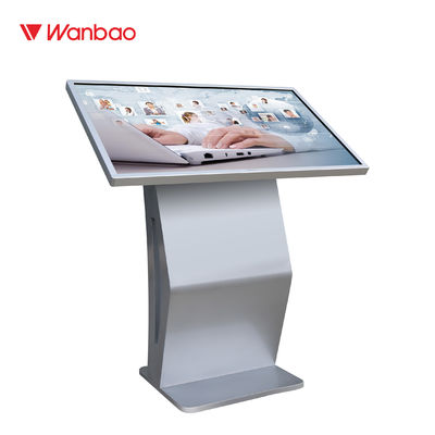 Pantalla táctil interactiva del panel de exhibición del monitor LCD 55 pulgadas de horizontal