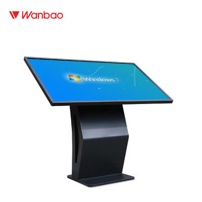 Sistema horizontal de Android de la exhibición del LCD de la máquina de la pregunta de la pantalla táctil del quiosco del restaurante