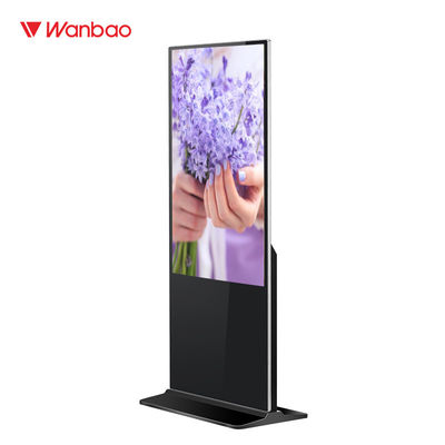 Quiosco interactivo inteligente 65" de la pantalla táctil con independiente interior del cuerpo delgado