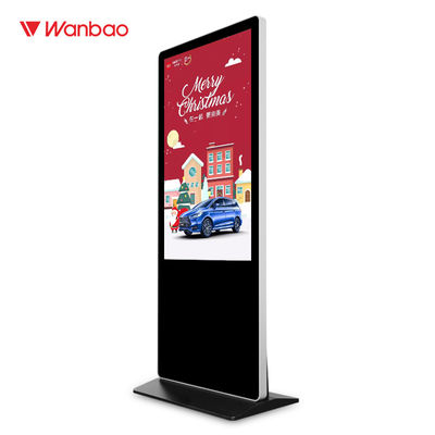 Piso que coloca la señalización de Digitaces de la pantalla táctil del LED para la publicidad interior