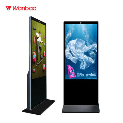 Quiosco interactivo inteligente 65" de la pantalla táctil con independiente interior del cuerpo delgado