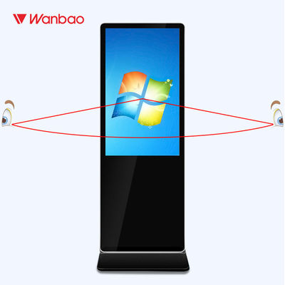 Quiosco interactivo inteligente 65" de la pantalla táctil con independiente interior del cuerpo delgado