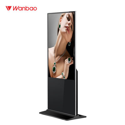 Pantalla de visualización interior llevada de la publicidad del Lcd de la señalización de Digitaces del soporte del piso del tótem