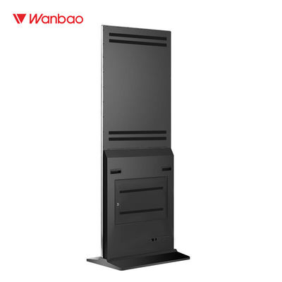 Quiosco interactivo Vision ancho del servicio del uno mismo de la pantalla plana del Lcd Infared de 55 pulgadas