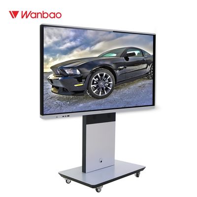 86 monitor infrarrojo interactivo plano de la pantalla táctil del panel de exhibición de la pulgada 4K UHD