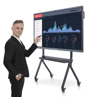 55, 65, 70, 75, pantalla táctil multi grande toda de 85 pulgadas LED en un tablero elegante del monitor de la PC con la pluma libre