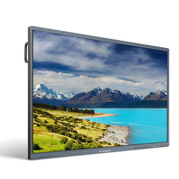Pantalla plana interactiva inteligente del IR LCD tacto inalámbrico del finger de 100 pulgadas