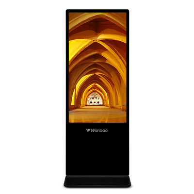 La pantalla táctil Android moderó la exhibición publicitaria de cristal 55&quot; del quiosco