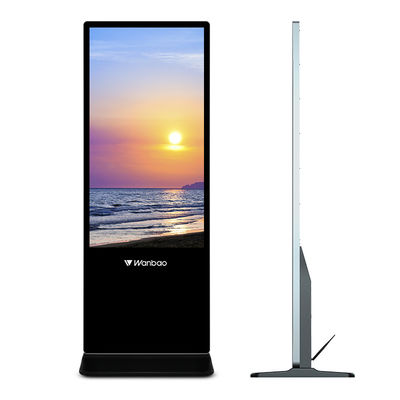 Piso que coloca control del Display Software de la publicidad del LCD de 50 pulgadas