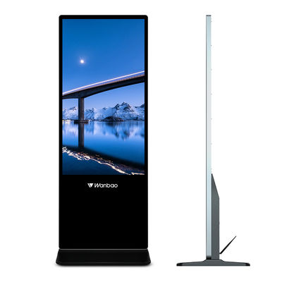 Quiosco Wifi 3G de la pantalla táctil de 50 pulgadas que hace publicidad de la opinión de la publicidad de la señalización de Digitaces de la señalización de Digitaces del jugador de la exhibición