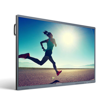 65 pulgadas UHD 4k llevaron el tablero elegante TV con la PC toda del Lcd del monitor interactivo de la pantalla táctil en una