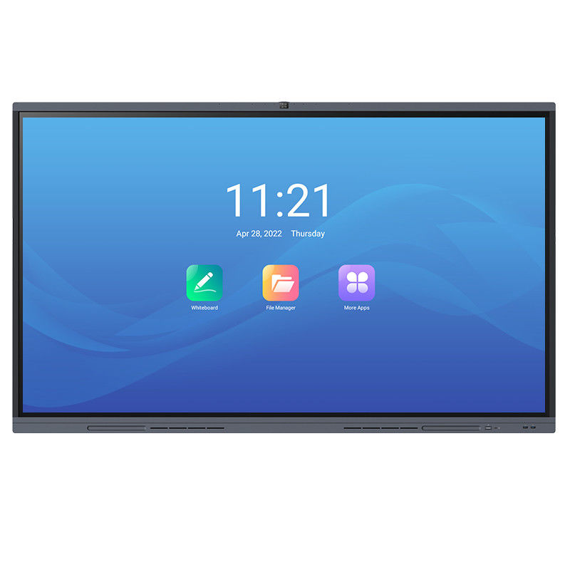 H11S 75&quot; 8G RAM Smart Teach Board 4K UHD Pantalla plana interactiva inteligente para escuelas