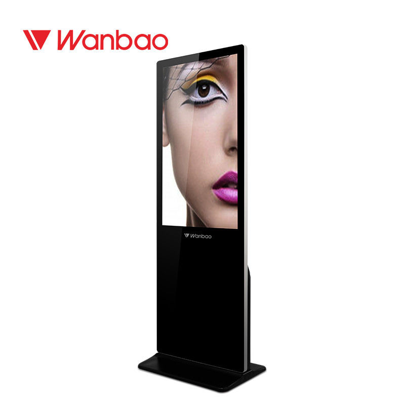 Exhibición vertical del quiosco de Digitaces del cuerpo delgado para el supermercado/el centro comercial