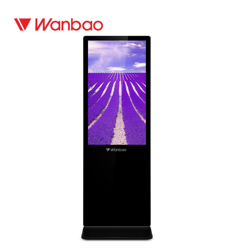 43 50 55 piso de 65 pulgadas que coloca la pantalla de vídeo del OEM Android del jugador de la publicidad del LCD