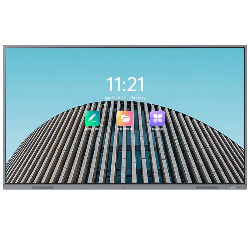 La pantalla plana interactiva de 75 pulgadas H10 modificó al tablero de Digitaces para requisitos particulares para la sala de clase